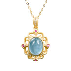 Zarte handwerkliche Silber Halskette