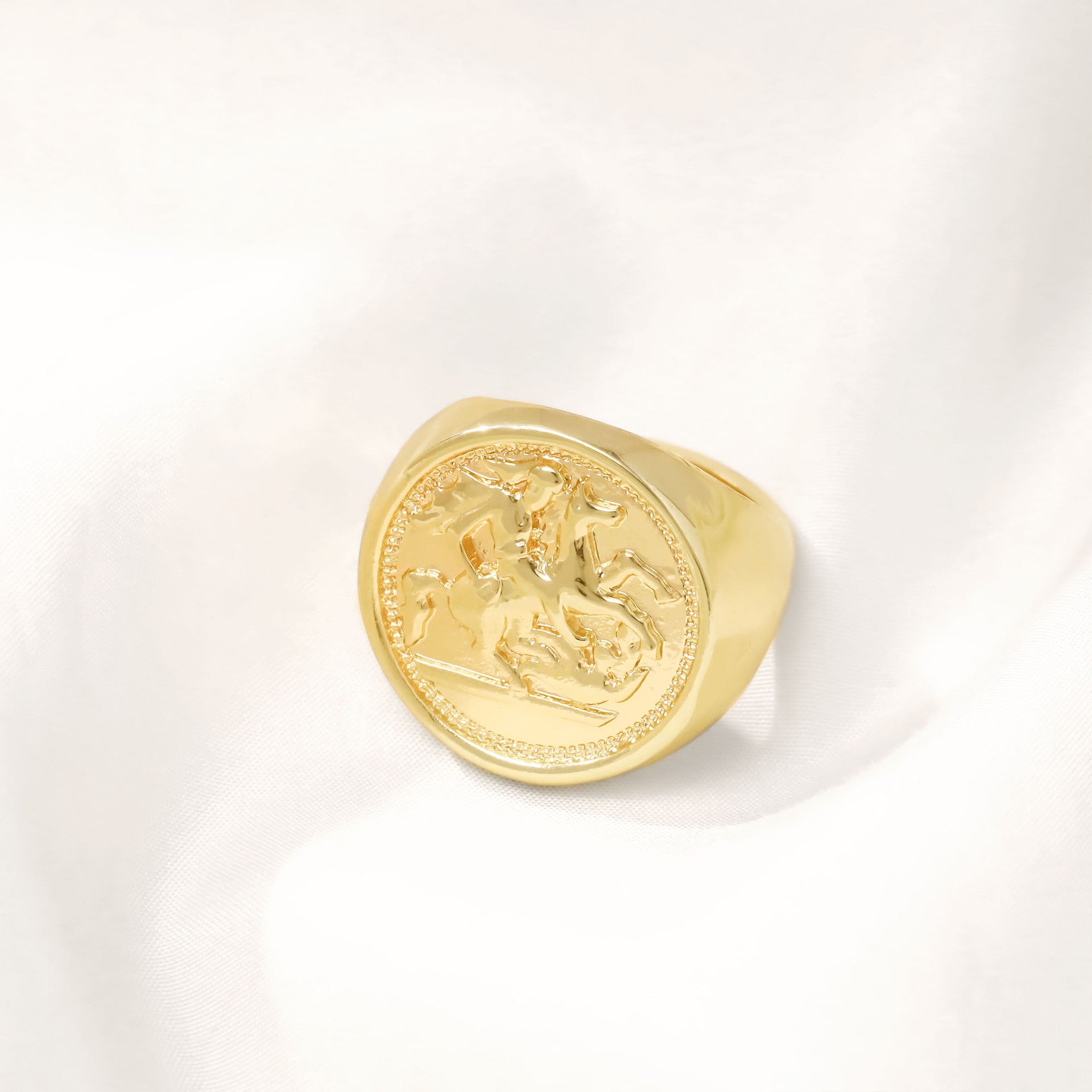 Atemberaubende Gold Ring für den Alltag