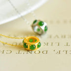 Schöne Silber Halskette mit einzigartigem Stil