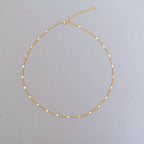 Atemberaubende Gold Halskette für den Alltag