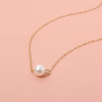 Schöne Perlen Halskette mit einzigartigem Stil