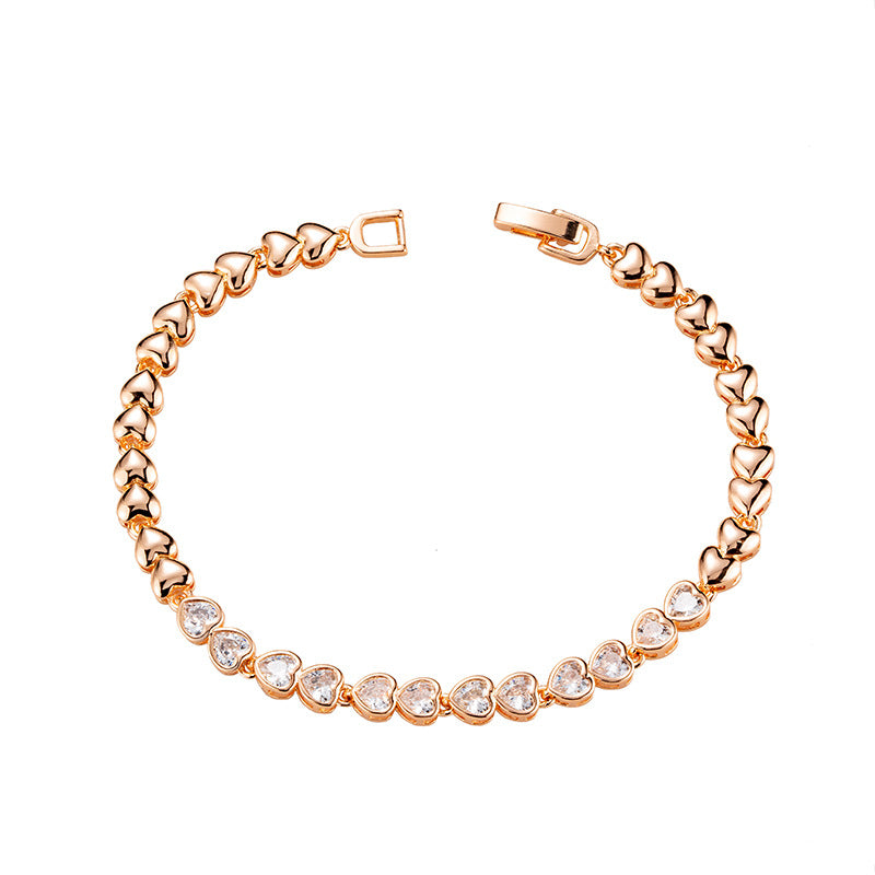 Handgefertigte Vintage Gold Armband