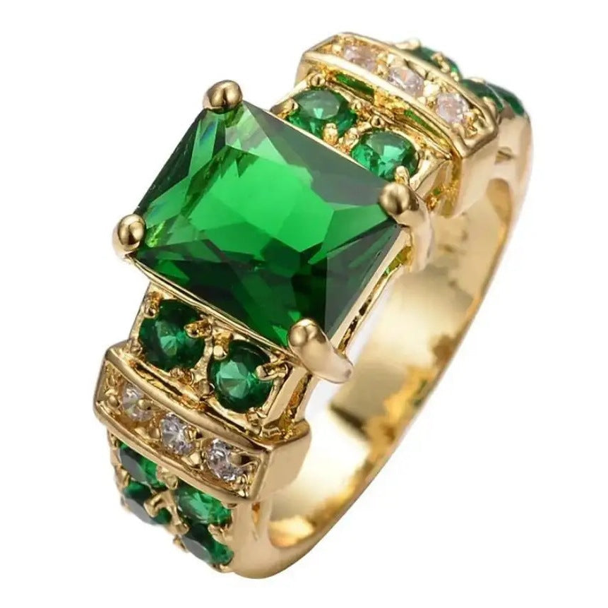 Handgefertigte Vintage Gold Ring