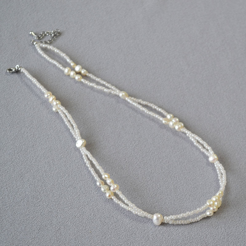 Romantische Perlen Halskette für besondere Momente
