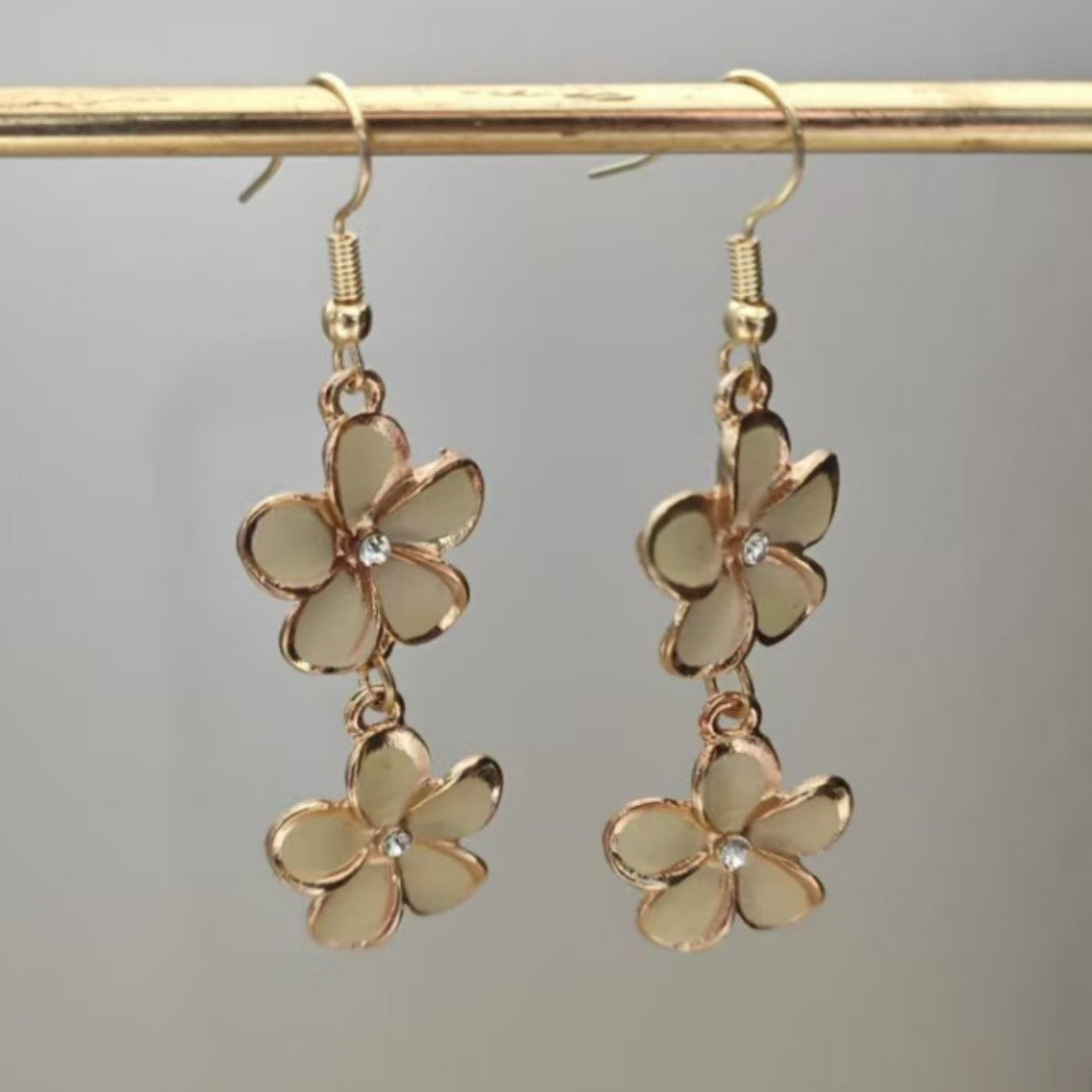 Romantische Gold Ohrring für besondere Momente