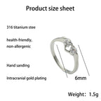 Atemberaubende Ring für den Alltag