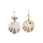 Zarte handwerkliche Ohrring