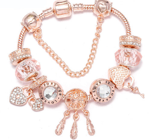 Zarte handwerkliche Silber Armband