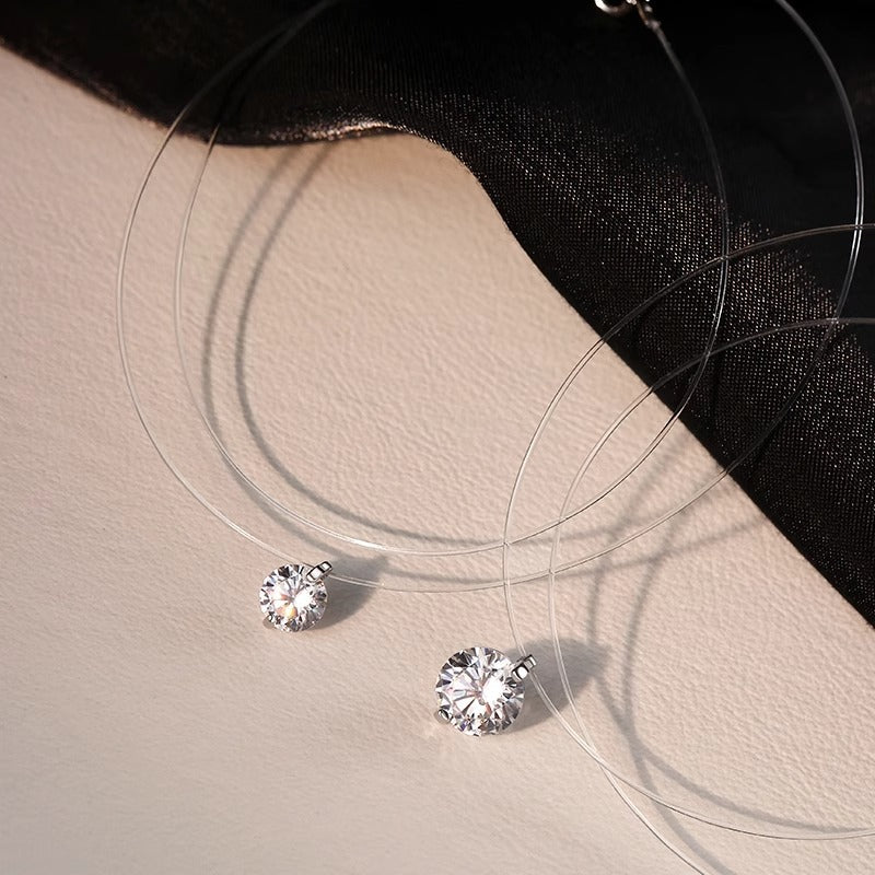 Zarte handwerkliche Halskette