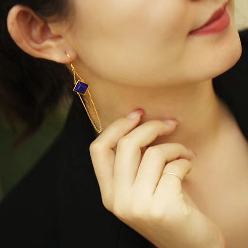 Atemberaubende Gold Ohrring für den Alltag