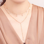 Zarte handwerkliche Halskette