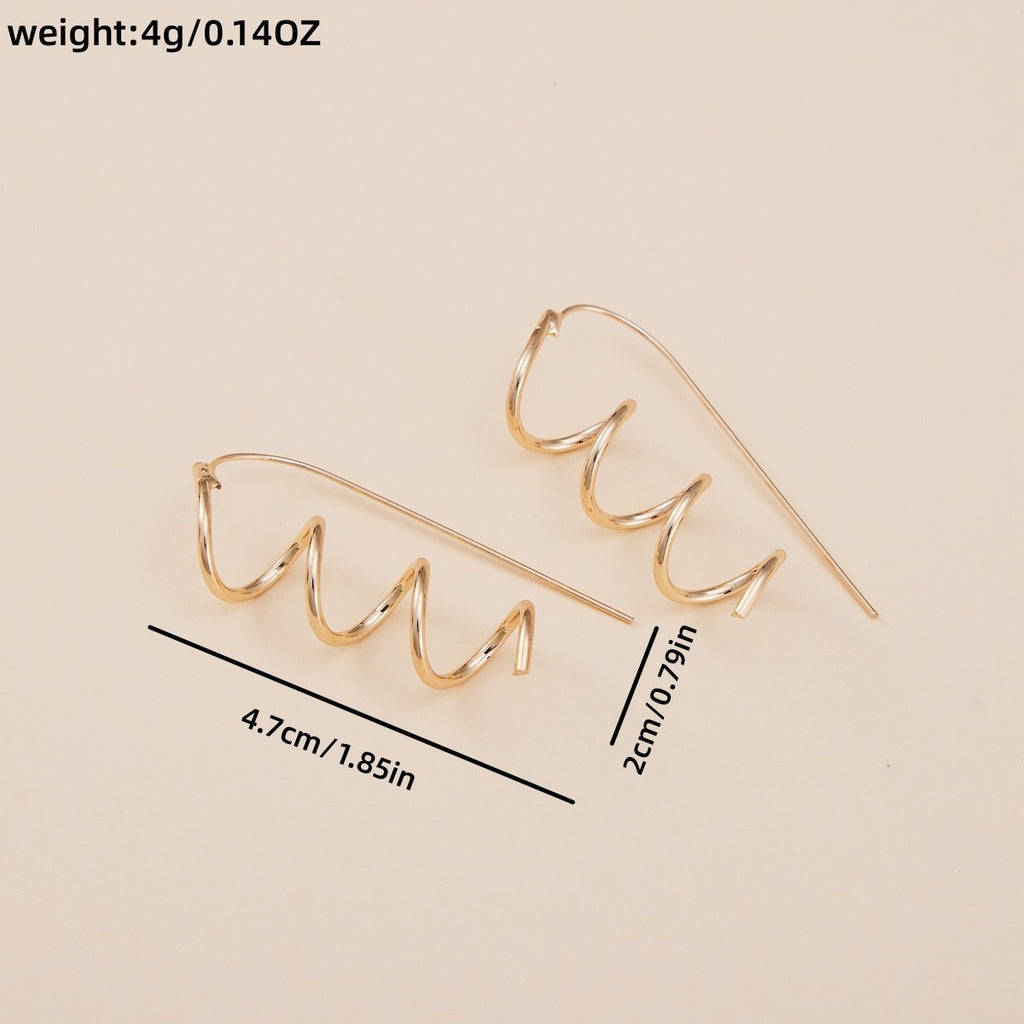 Atemberaubende Ohrring für den Alltag