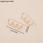 Atemberaubende Ohrring für den Alltag