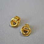 Atemberaubende Gold Ohrring für den Alltag