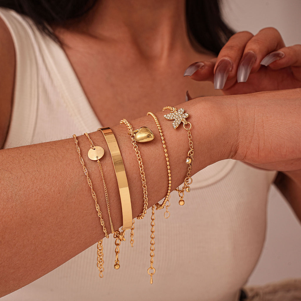 Charmante Gold Armband für jeden Anlass