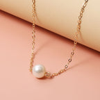 Schöne Perlen Halskette mit einzigartigem Stil