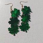 Zarte handwerkliche Ohrring