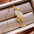 Zarte handwerkliche Halskette