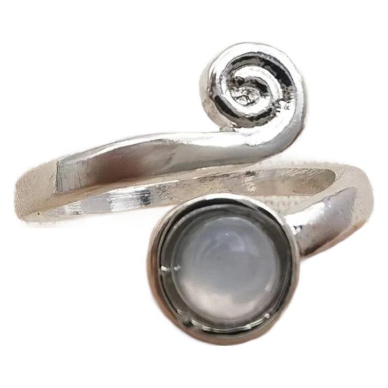 Schöne Silber Ring mit einzigartigem Stil