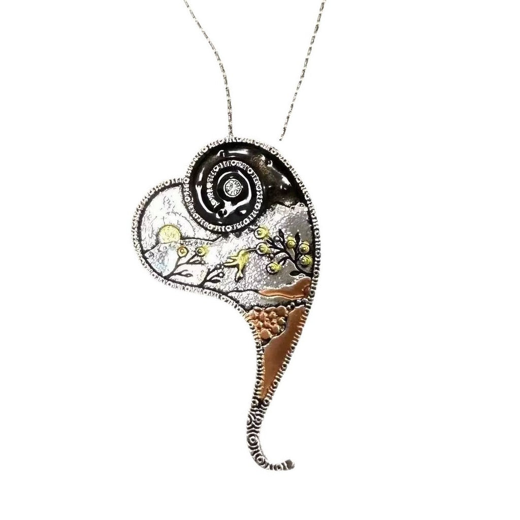 Zarte handwerkliche Halskette