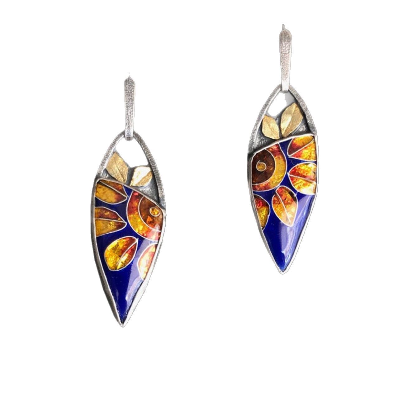 Handgefertigte Vintage Ohrring