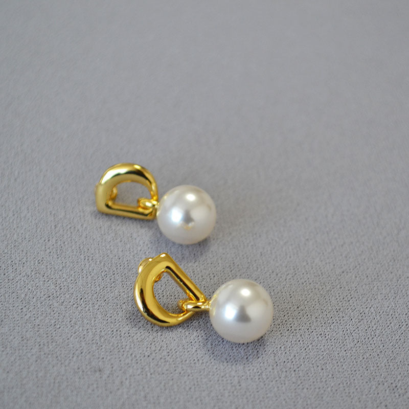 Atemberaubende Gold Ohrring für den Alltag