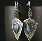 Handgefertigte Vintage Ohrring