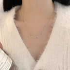 Zarte handwerkliche Halskette