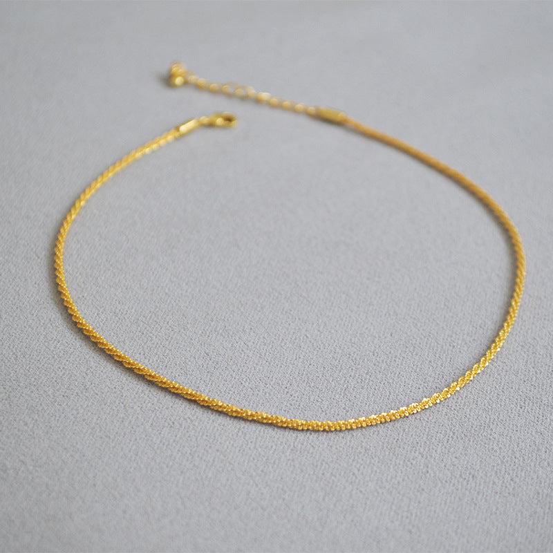 Romantische Gold Halskette für besondere Momente