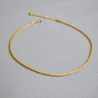 Romantische Gold Halskette für besondere Momente