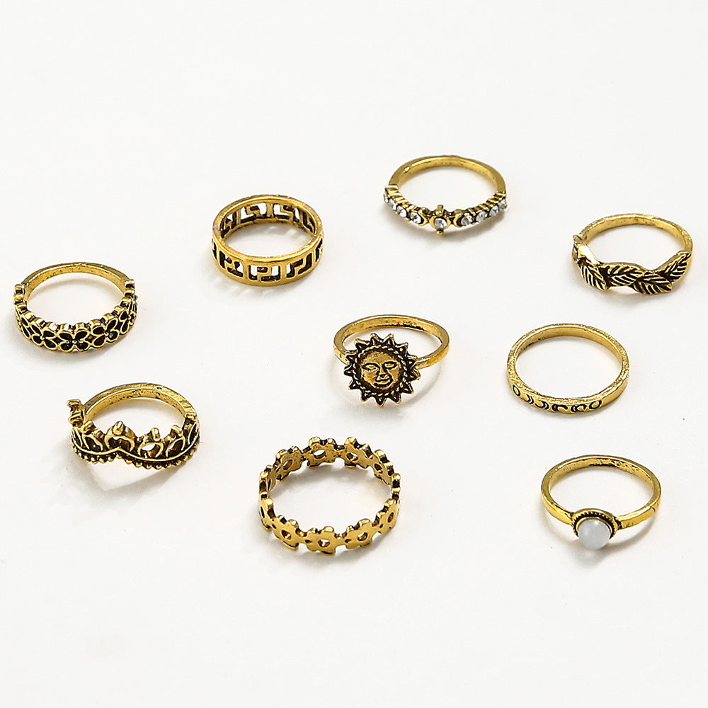 Atemberaubende Gold Ring für den Alltag