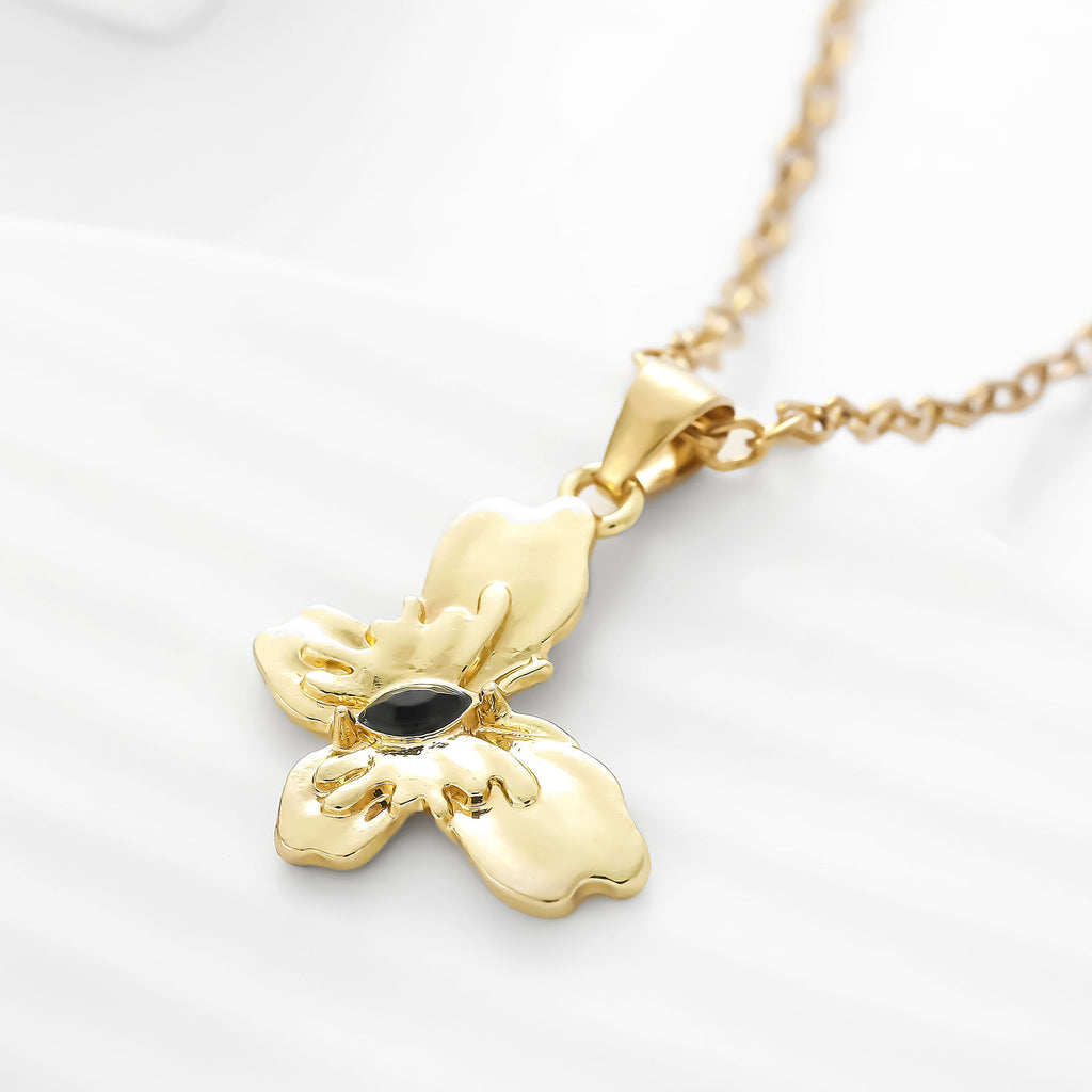 Romantische Gold Halskette für besondere Momente