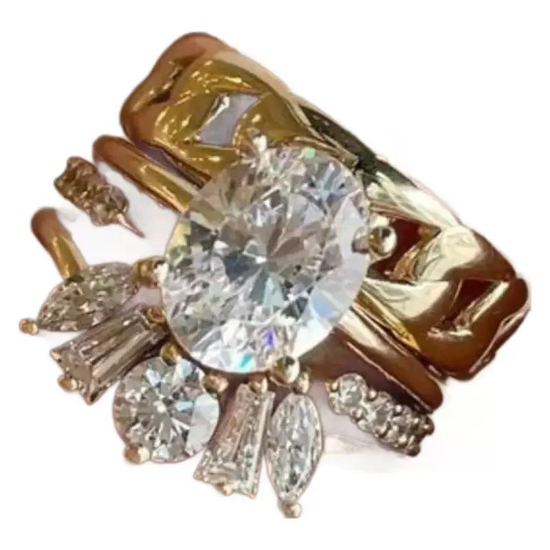 Atemberaubende Gold Ring für den Alltag