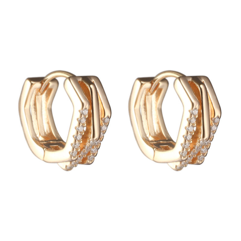 Schöne Ohrring mit einzigartigem Stil