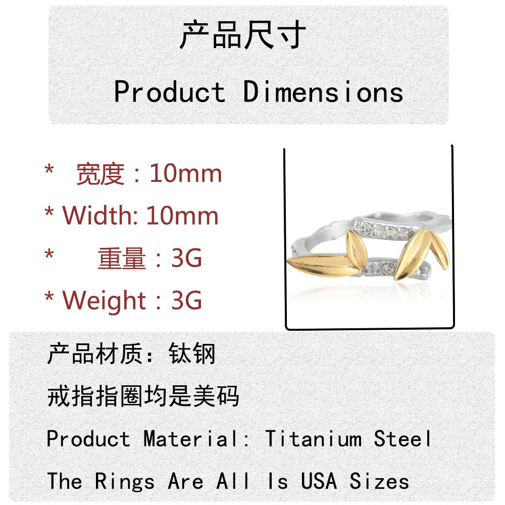 Schöne Ring mit einzigartigem Stil