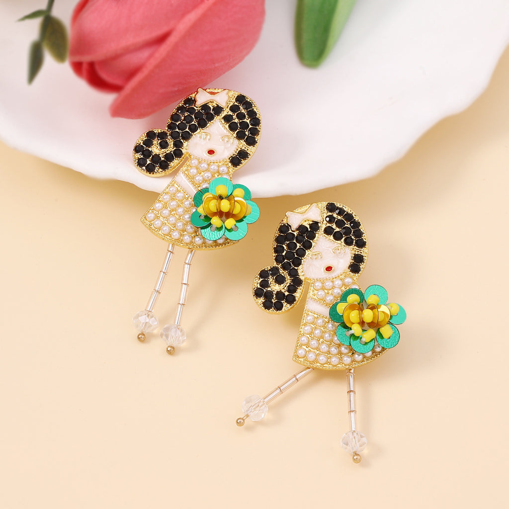 Atemberaubende Ohrring für den Alltag