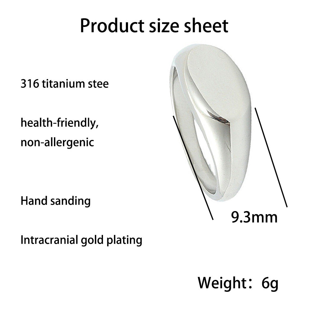 Schöne Ring mit einzigartigem Stil