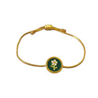 Handgefertigte Vintage Gold Armband