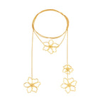 Zarte handwerkliche Halskette