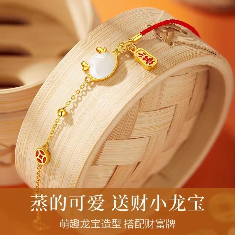 Handgefertigte Vintage Silber Armband