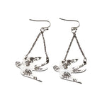 Zarte handwerkliche Ohrring