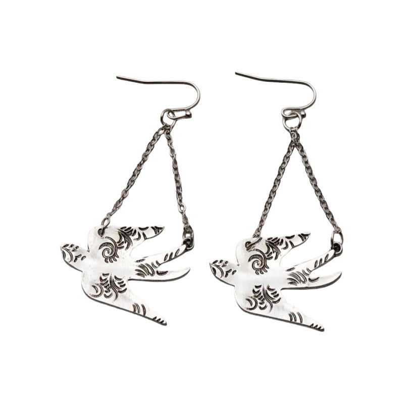 Zarte handwerkliche Ohrring