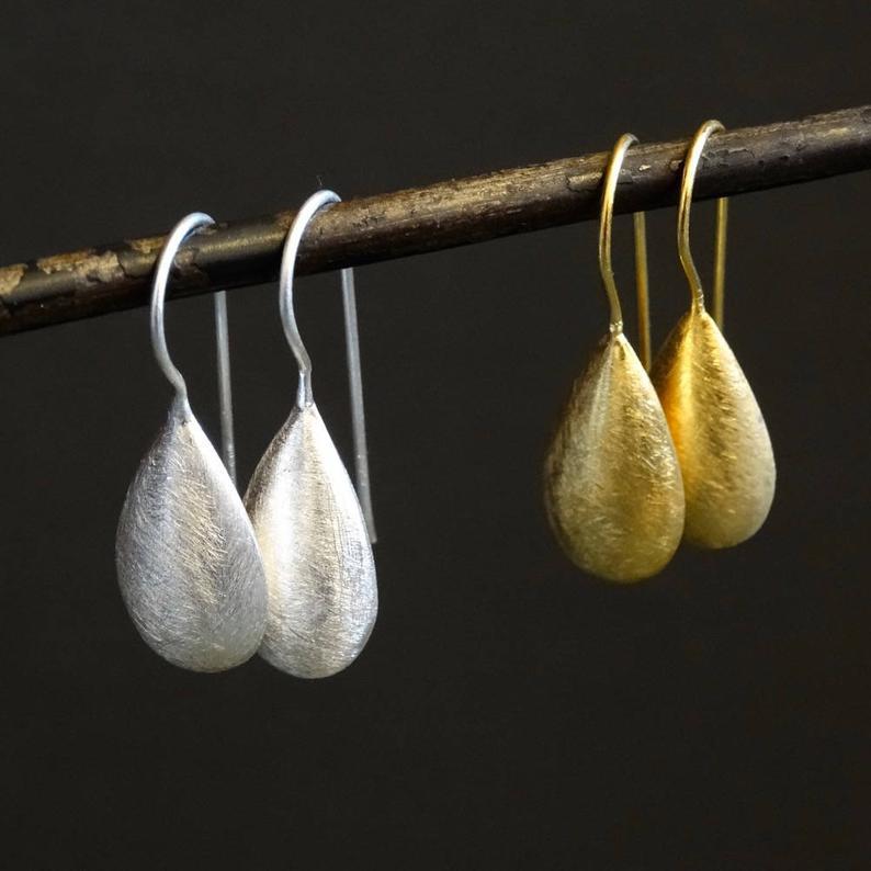 Schöne Silber Ohrring mit einzigartigem Stil