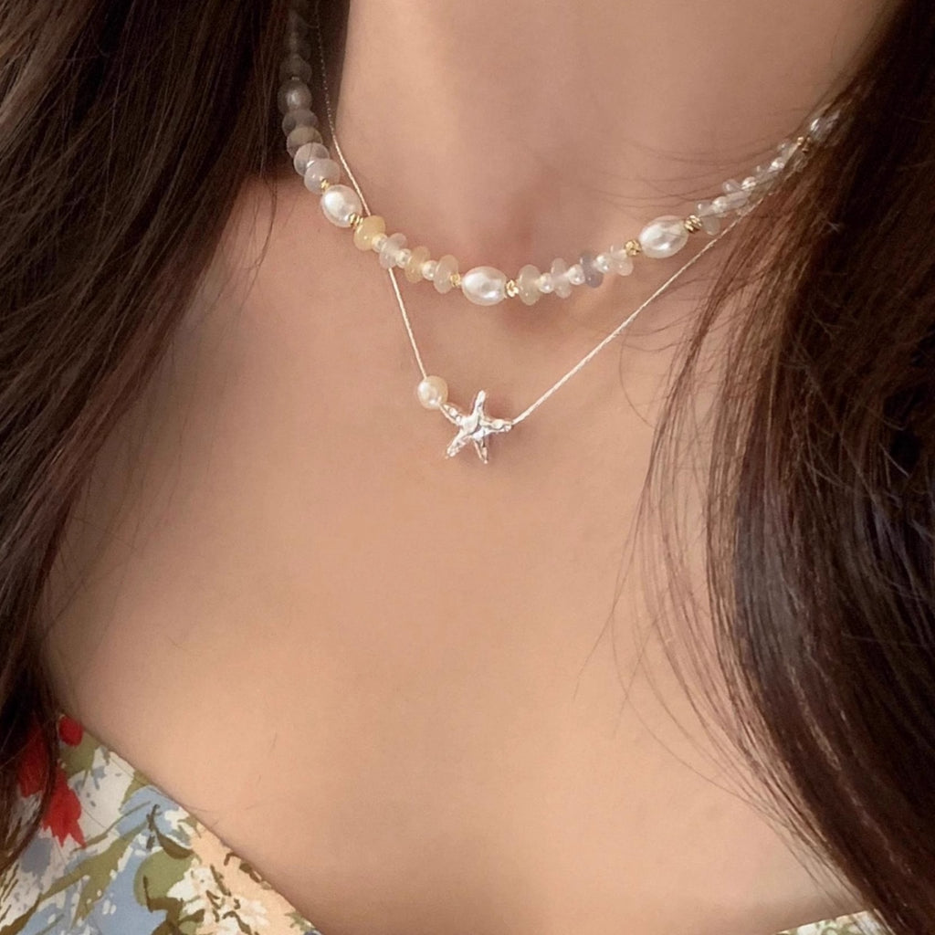 Charmante Perlen Halskette für jeden Anlass