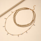 Zarte handwerkliche Halskette