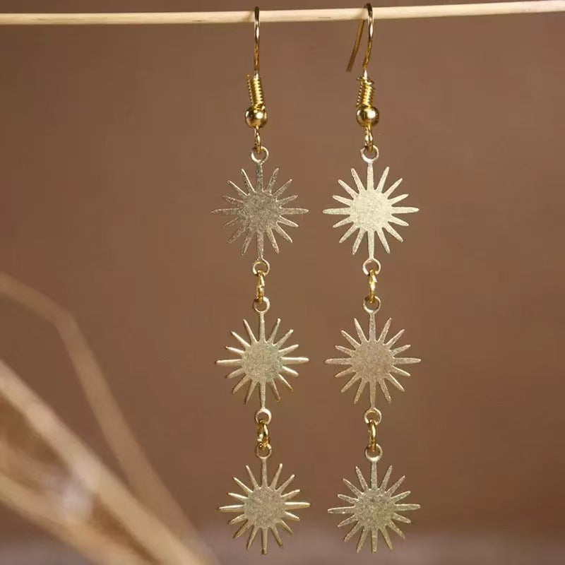 Zarte handwerkliche Ohrring