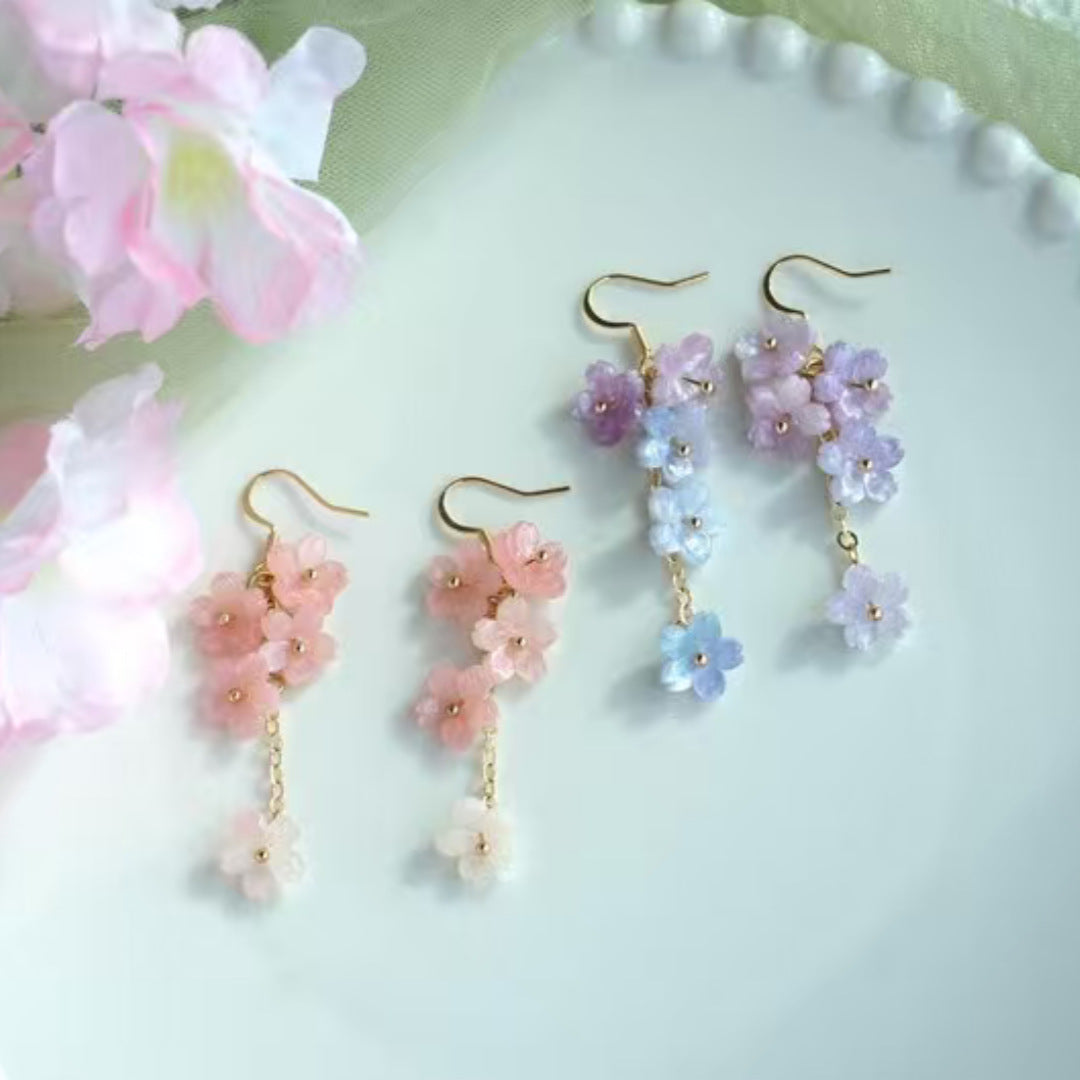 Zarte handwerkliche Ohrring