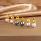 Schöne Gold Ohrring mit einzigartigem Stil