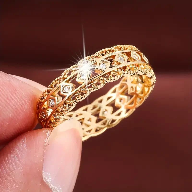 Elegante Gold Ring für jeden Anlass
