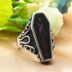 Zarte handwerkliche Ring